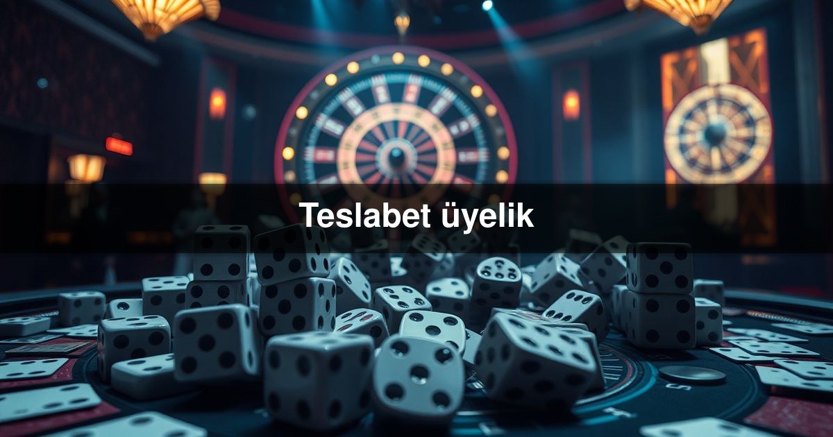 Teslabet üyelik