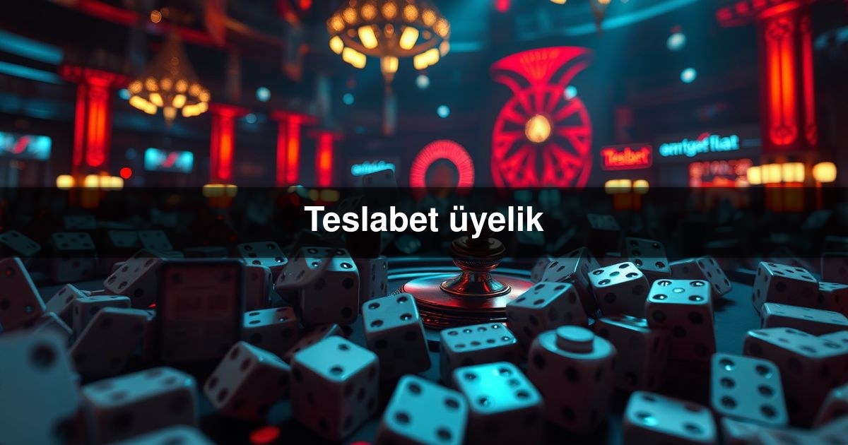 Teslabet üyelik